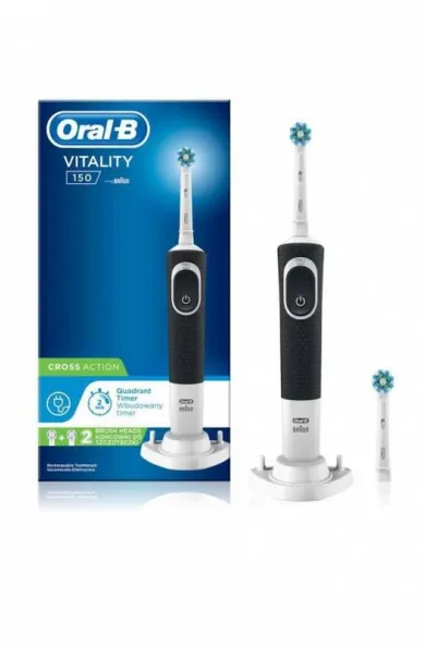 Oral-B Vitality 150 CrossAction Black Electric Rechargeable Toothbrush