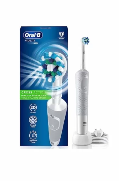 Oral-B Vitality Plus 3DWhite White Electric Rechargeable Toothbrush