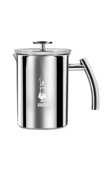 Bialetti Steel Manual Milk Frother - 1l