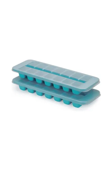 Joseph Joseph Flow Pack of 2 Easy-fill Blue Ice-cube Trays