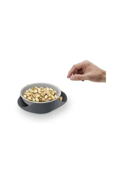 Joseph Joseph Double-Dish Grey Serving Bowl
