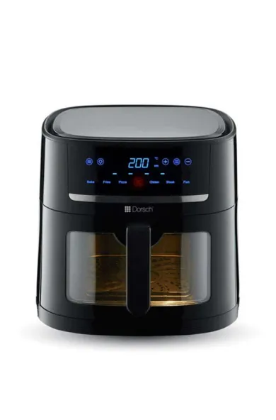 Dorsch Airfryer Top View Window 6.5L 12Programs
