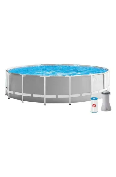 INTEX Prism Frame Pool Set D 4.57 x 1.22m