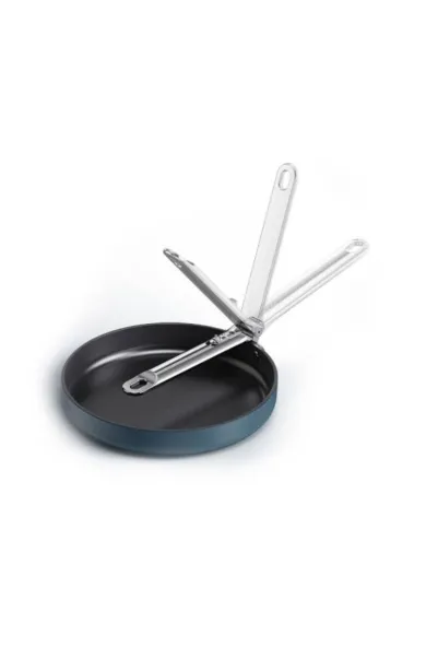 Joseph Joseph Space Folding Handle Ceramic Non-stick 24cm Blue Frying Pan