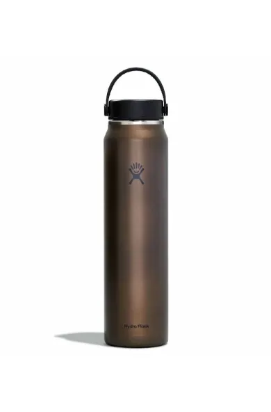 HYDRO FLASK 40 OZ LIGHTWEIGHT WIDE FLEX CAP B - OBSIDIAN