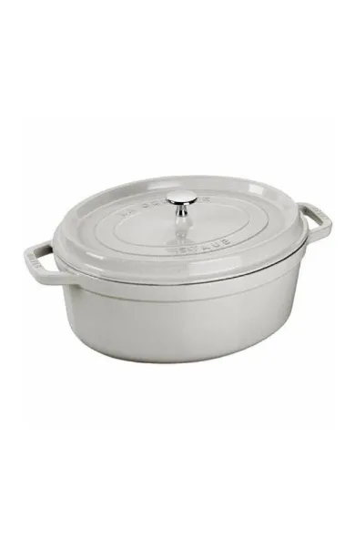 Staub Cocotte Black White Truffle - 37 Cm
