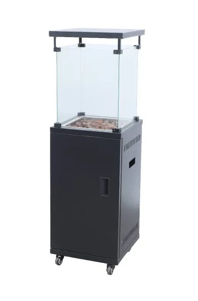 Campomatic Gas Fire Pit with Glass
