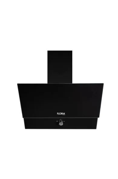 Zilan Floria 60 cm Glass Range Hood 140W, 3 Speed Levels – Black Finish, ZLN1888