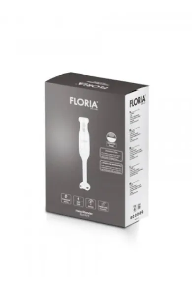 Zilan Floria Hand Mixer 250W, 2 Speed Settings – White