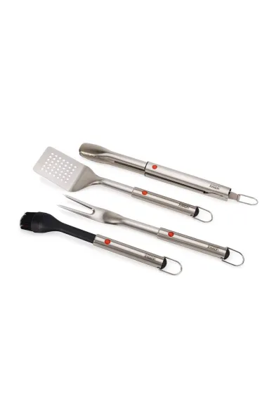 Joseph Joseph GrillOut™ 4-Piece Stainless-Steel BBQ Utensil Set with Storage Case