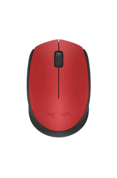 LOGITECH M171 Wireless Mouse Red
