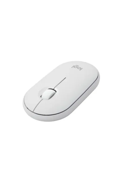 Logitech Pebble Mouse M2 M350s Tonal White