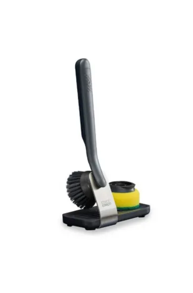 Joseph Joseph SinkTech™ Washing Up Brush & Sponge Set with Steel Stand