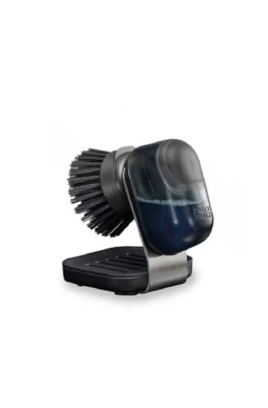 Joseph Joseph SinkTech™ Compact Soap Dispensing Washing Up Brush with Steel Stand