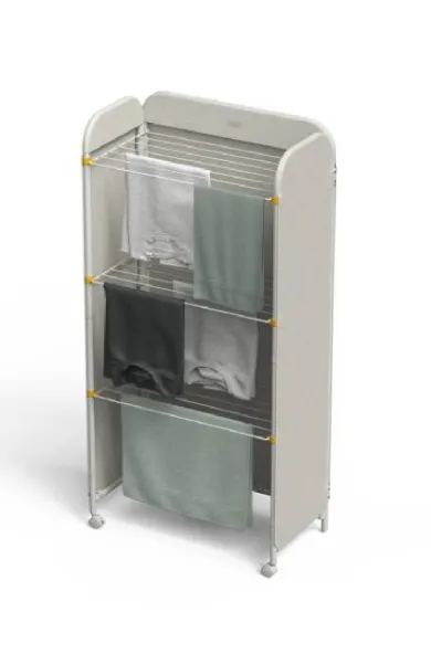 Joseph Joseph Eclipse™ 3-tier Ecru Clothes Airer with Screen