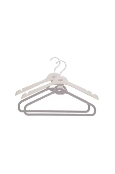 Joseph Joseph Orderly™ Set of 2 Ecru Long Garment Hangers