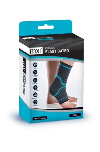 Medinox Premium Elasticated Ankle Support – XXXLarge