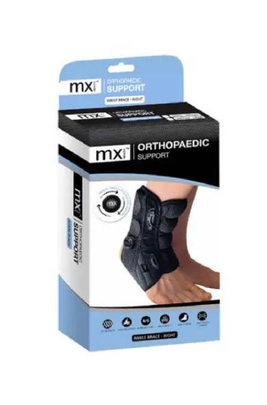 Medinox Orthopaedic Adjustable Ankle Brace – Right (S-M)