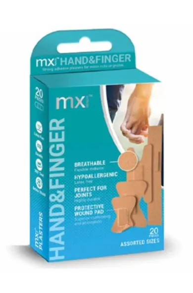 Medinox Plasters Fabric Finger&Knuckle 20Pcs