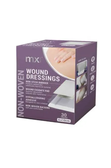 Medinox Wound Dressing Fabric 6X10Cm (30’S)