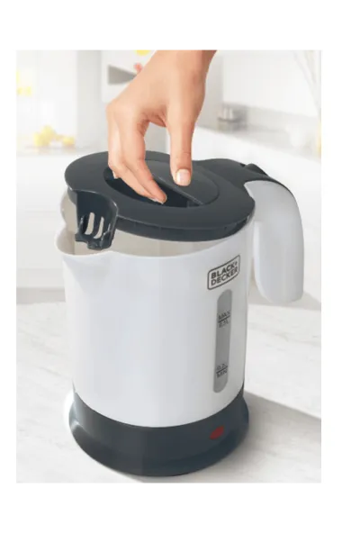 Black & Decker Kettle 0.5L 650W White