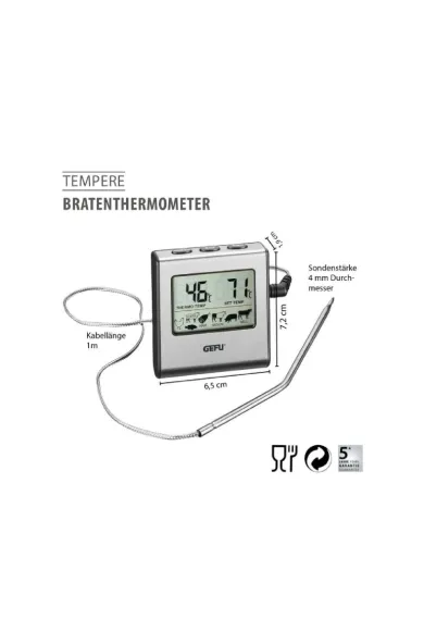 Gefu Digital Roasting Thermometer TEMPERE