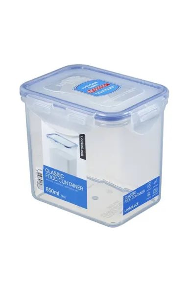 LocknLock Rectangular Tall Food Container With Flip Lid - 850ml