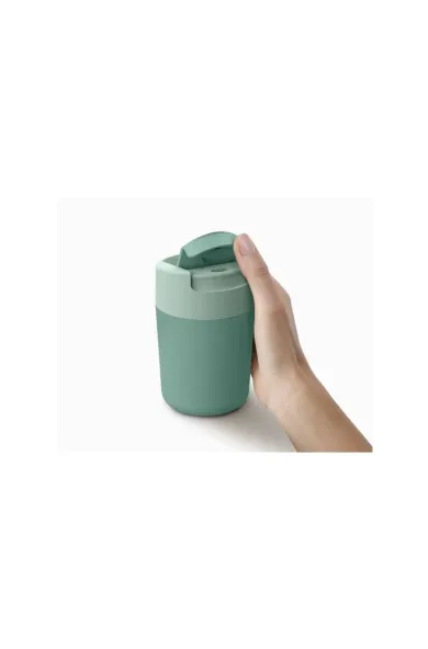 Joseph Joseph Sipp Travel Mug with Hygienic Lid 340ml - Green