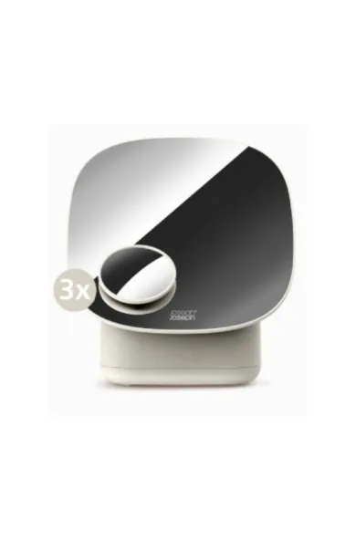 Joseph Joseph Viva Pedestal Mirror with Cosmetic Organiser