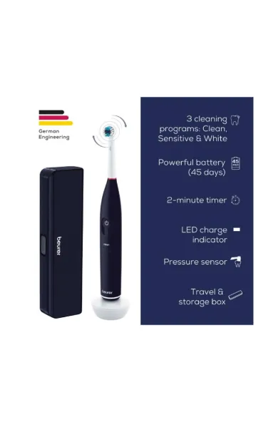 Beurer TB50 Electric Toothbrush - Black