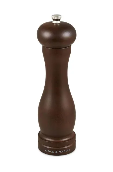 Cole & Mason Forest Capstan Wood & Brown Pepper Mill - 20cm