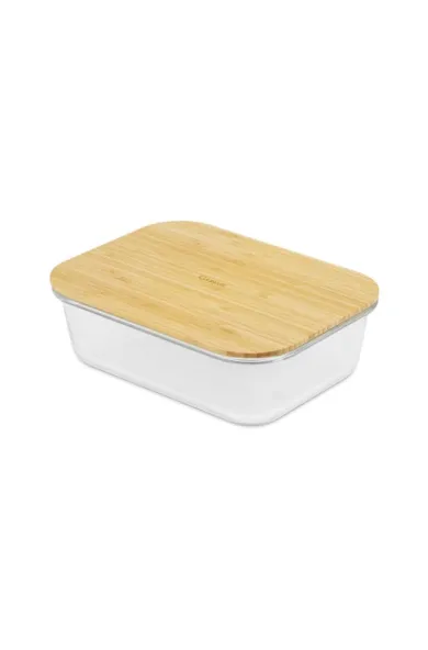 Culinare Naturals Sustainable Bamboo/Glass Glass Container - 1.5L