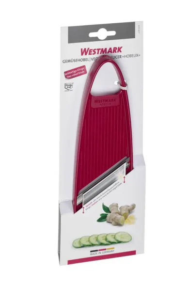 Westmark Vegetable slicer with a double-edged blade - Red