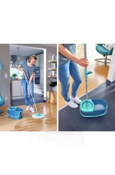 LEIFHEIT 52101 Set Clean Twist Disc Mop Ergo