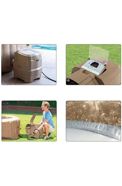INTEX Purespa Bubble Massage 196x71cm 4per