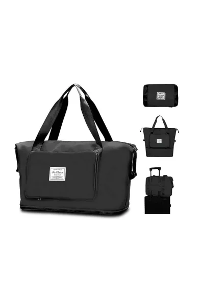 SUDEAUO Large Capacity Folding Travel & Gym Tote Bag