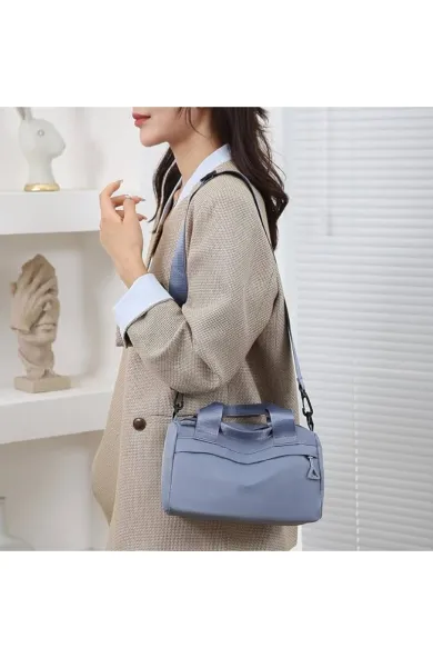 URCURA Multi functional mini crossbody bag - Light Blue 