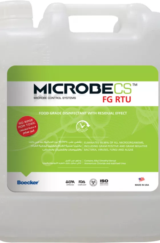 Boecker Microbecs Food-Grade Professional Disinfectant - 10L