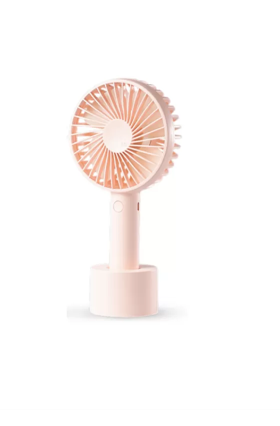 Powercool Portable Rechargeable Fan - Pink