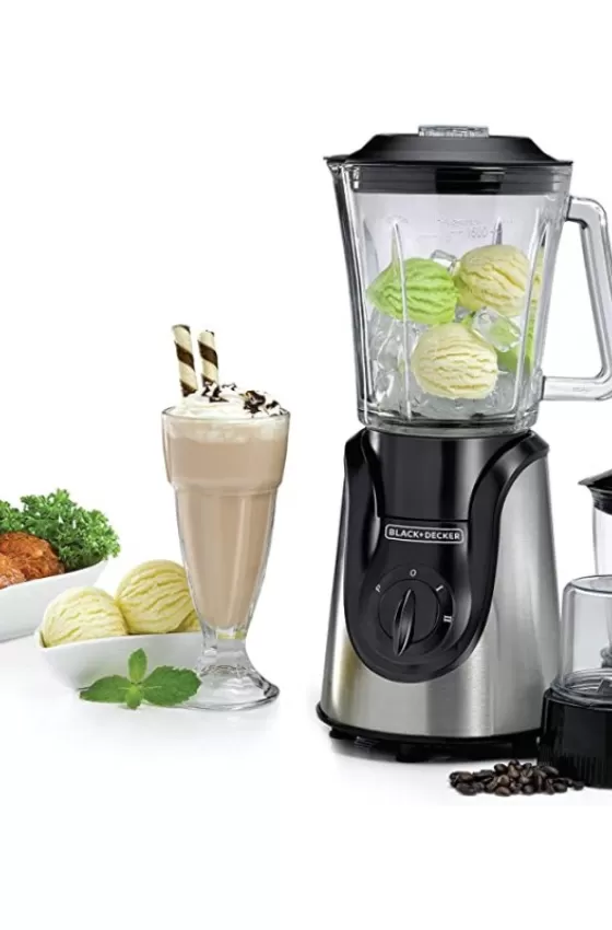Black & Decker Glass Blender With 2 Mills
