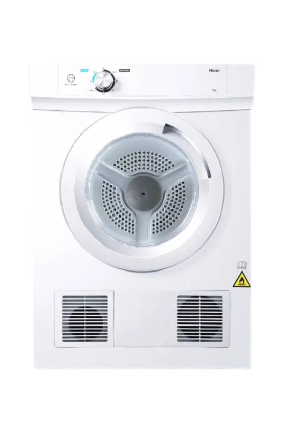 Haier 8kg Vented Dryer - White