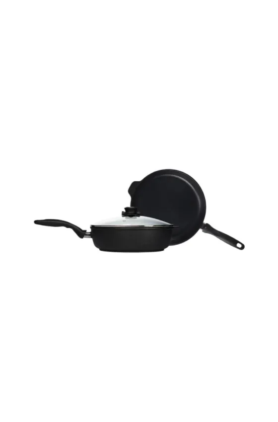 Swiss Diamond XD Nonstick Induction Fry Pan & Saute Pan - 3-Piece Set