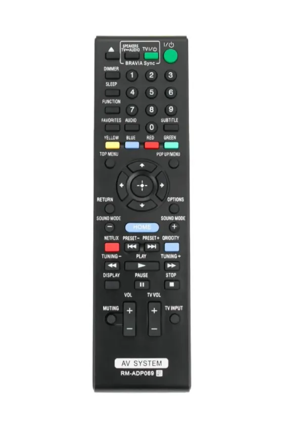 Sony Replace Remote Control fit for Blu-ray Disc DVD Player