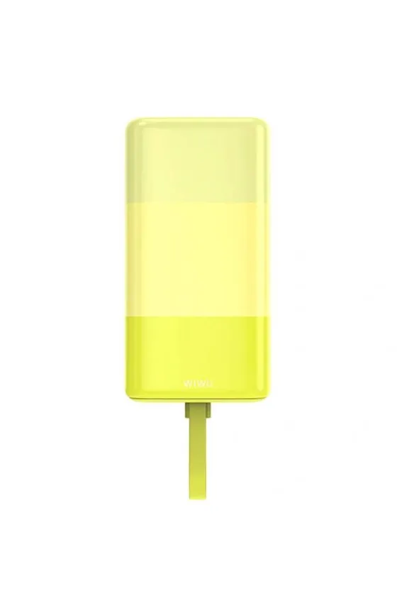 WIWU Colorful Serie Power Bank 10000mAh (Yellow), Wi-P015YL