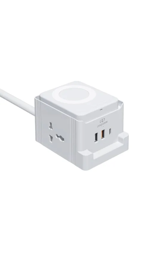 Conqueror Power Socket station 2 Meters + 2USB-A + 1ISB-C- G161U