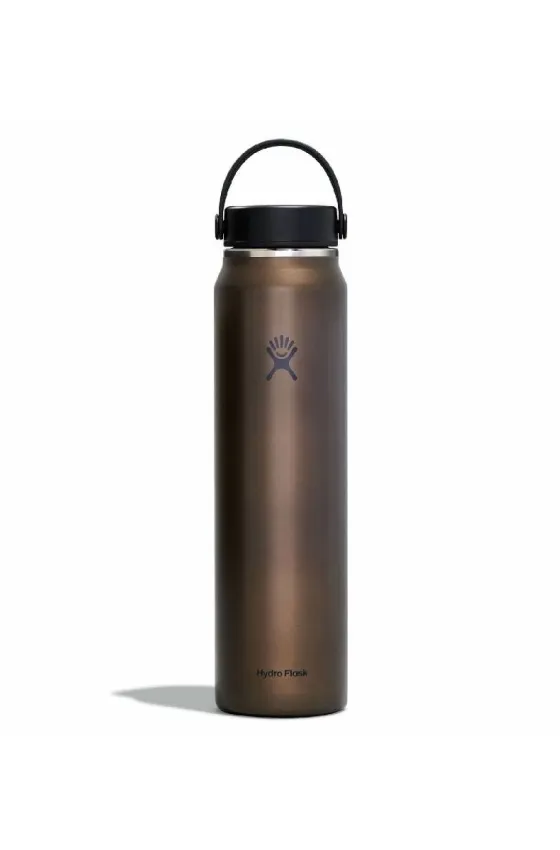 HYDRO FLASK 40 OZ LIGHTWEIGHT WIDE FLEX CAP B - OBSIDIAN