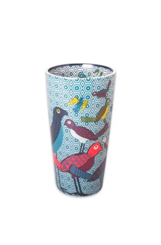 Images d'Orient Middle vase Birds of Paradise