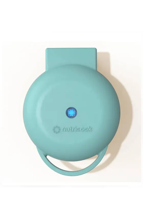 Nutricook Mini Waffle Maker 350-400W - Blue