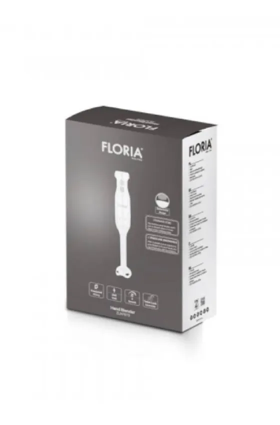 Zilan Floria Hand Mixer 250W, 2 Speed Settings – White