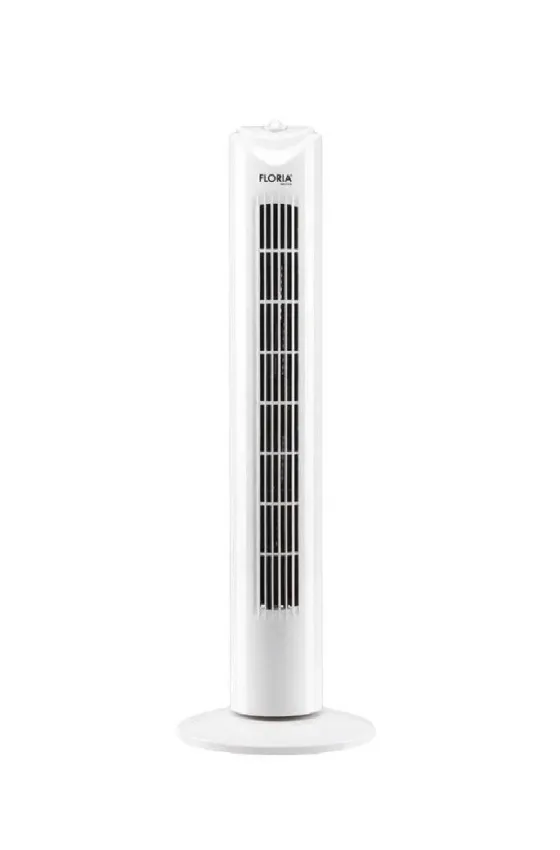 Zilan Floria Tower Fan 45W, 3 Speed Settings – White Finish